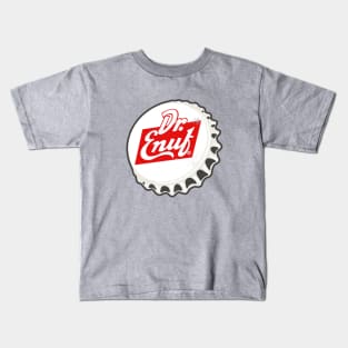 Vintage Dr Enuf Soda Bottlecap Kids T-Shirt